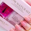 Nails.INC Glow Naturale Nail Polish Duo, Long Lasting Glow-Enhancing Nail Colors for an Easy Manicure Look, Cruelty Free, Vegan, 21 Free Formula, Includes Glowing My Way and Got Me Glowing