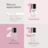 JESSICA Phēnom 3-Piece Nail Polish Gift Set | Long Lasting Nail Polish & Gel Effect Nail Varnish | Chip-Resistant & No UV Lamp Needed | Quick Dry Nail Polish Set & Top Coat | Daydream Trio | 3 x 14ml