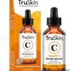 TruSkin Vitamin C Serum for Face – Anti Aging Face Serum with Vitamin C, Hyaluronic Acid, Vitamin E – Brightening Serum for Dark Spots, Even Skin Tone, Eye Area, Fine Lines & Wrinkles, 1 Fl Oz 30ml