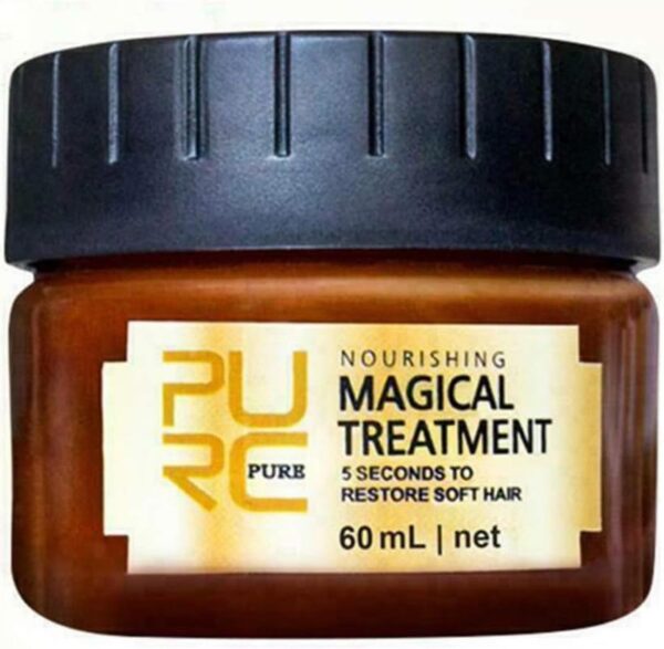 71S4MJbQwL._AC_SL1500_.jpg Glamza Pure Magical Hair Mask 60ml Keratin Argan Hair Treatment 5 Seconds Mask Root Repair Nourishing