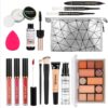 Leogony All in One Makeup Kit for Teenage Girls, Make Up Starter Sets for Teens, Woman Portable Travel Make Up Set