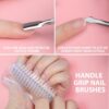 Nail File and Buffer,Teenitor Nail Care kit with Nail File Buffer, Professional Manicure Nail File Block Buffer Polish, Cuticle Nippers, Cuticle Oil and Cuticle Pusher, Manicure Tools Kit, Yellow