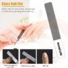 Manicure Set Professional Nail Clippers Pedicure Kit, 16 pcs Stainless Steel Nail Care Tools Grooming Kit with Luxurious Travel Leather Case for Thick Nails Men Women Gift (Yellow)