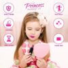 Playkidiz My First Princess Make Up Kit – Kids Washable Makeup Set for Girls – Non-Toxic Pretend Play Cosmetic Beauty Toy Set with Bag – Party Set for Girls, Birthday, Halloween & Dress Up