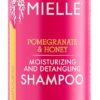 Mielle Pomegranate & Honey Moisturising and Detangling Shampoo, Hydrating Curl Cleanser For Dry, Damaged Type 4 Hair, Repair, Restore, and Prevent Frizz, 355 ml (Pack of 1)