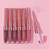 bayfree 2-IN-1 Lip Liner and Lip Stain, High Pigmented Long Lasting Velvet Lip Tint, Well-Defined Lipliner, Weightless Waterproof Not Animal Tested, Matte Finish Makeup
