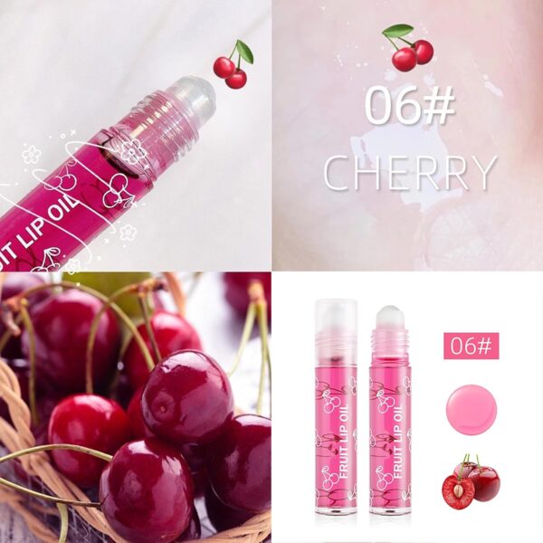 Girls Roll On Lip Gloss Set with Case, 4 Pcs Glossy Lip Make up for Kids and Teens Fruity Flavors, Kid Friendly, Party Gift, Best Friends