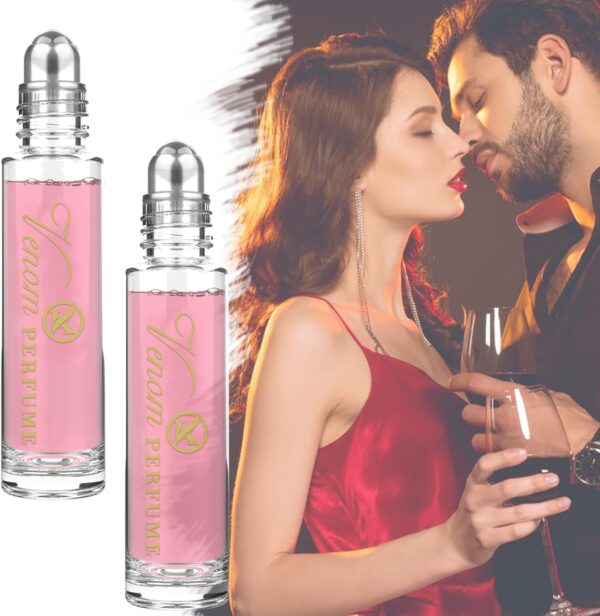 ZhongShuang Pheromone Perfume for Women to Attract Men, Roller Ball Perfume Women Pheromone Infused Essential Oil Perfume Cologne Pheromone Perfume for Men and Women 10ml