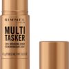 71TmxQ2nR6L._AC_SL1500_.jpg Rimmel Multi Tasker 3 in 1 Bronzing Stick, 002 Medium, Sculpted and Bronzed Glow, All-Day Wear, Sheer and Dewy Finish, Infused with Vitamin C & E, Vegan Formula, Cruelty-Free