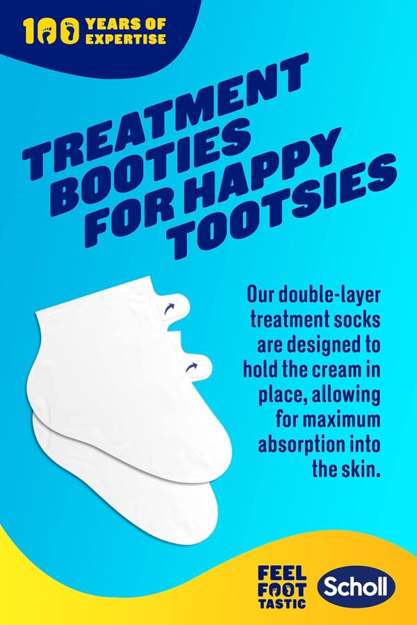 71TogrX1ABL._AC_SL1500_.jpg Scholl ExpertCare Dry Skin Foot Mask - Nourishing Foot Mask with Coconut Oil, Urea, and Shea Butter - 24-Hour Moisture for Dry Foot Skin - 1 Pair of Foot Mask Socks, One Size