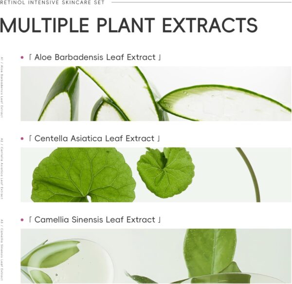 71Tr5FtUbtL._AC_SL1500_.jpg Quiyum Retinol Skincare Set, Anti Aging Skincare Routine Kit, Cleanser, Toner, Serum, Eye Cream, Face Cream, Pamper Gift Set for Women Mom Birthday, Hydrating & Radiant Travel Kit for All Skin Types