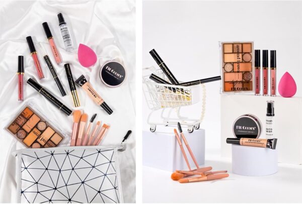 Makeup Sets For Girls Teenagers, All In One Makeup Kit, Makeup Gift Sets For Women With Makeup Storage Bag - Eyeshadow Palette Lip Glosses Concealer Primer Face Powder Mascara Eyebrow Pencil Eyeliner