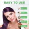 Polar Hair Dye Shampoo, Polar Hair Care, Polar Hair Dye Shampoo, Polar Haircare Instant Dye Shampoo, Natural Hair Color Shampoo for Gray Hair Coverage, Suitable for Women & Men (Dark brown)