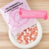 Natural Cleansing Oil – Waterproof Makeup Remover Oil, Nourishing and Gentle for Sensitive Skin and All Skin Types, Travel-Friendly, 2ml x 40 Capsules
