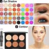 Makeup Sets, Cosmetic Make Up Starter Kit With Storage Bag Portable Travel Make Up Palette Eyeshadow Foundation Lip Gloss for Teenage & Adults(Style C)