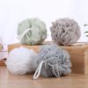 Tbestmax 4 Pack Mesh Pouf Bath Sponge - Mesh Loofah Body Exfoliating Shower Ball Shower Sponge