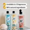 Marcel's Green Soap - Shower Gel Vanilla & Cherry Blossom - Paraben Free - Microplastic-free formula - Recycled plastic bottle - 98% biodegradable - Vegan - 300 ml