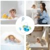 Elephant Shower Toy, Bath Bubble Toy, Water Pump Toy, Bathtub Sprayer Toys, Trunk Spout Rinser Bathtub Sprayer, Fun Bubble Maker For Travel Bathtubs And Baby Bath Time