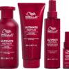 Wella Professionals Ultimate Repair Professional Hair Care Set, Professional Repair Shampoo 250ml, Conditioner 250ml, Miracle Hair Rescue Spray 30ml & Protective Leave-In Lotion 140ml