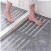 ecooe 16 Pieces Non Slip Stickers Shower Stickers Bath Safety Strips Transparent Self-Adhesive Non Slip Strips Stickers for Bathtubs Showers with Acrylic Board for Positioning