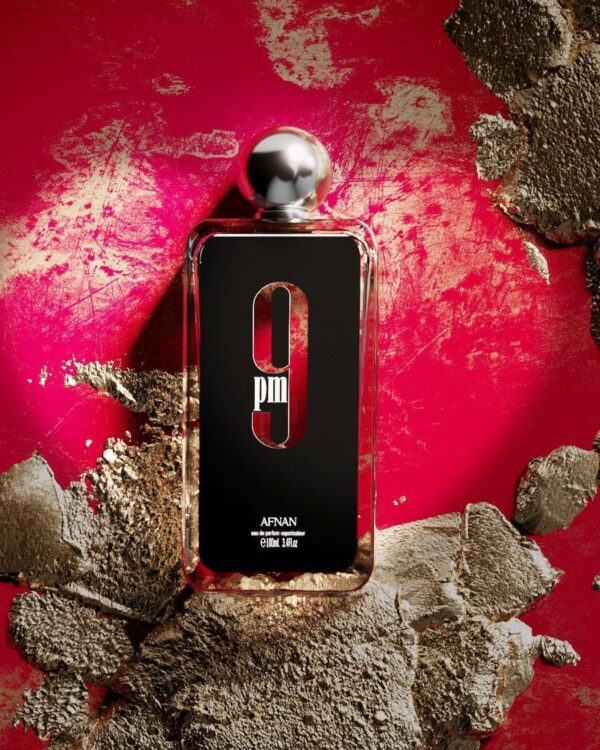 Afnan 9 pm Eau de Parfum (100ml) Spray Perfume For Men and Women - Afnan Arabic Perfume Signature Scent - Long-lasting Fragrance Suitable for Special Occasions - Vanilla, Amber, Warm Spicy Scent, EDP