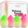 Makeup Sponge Beauty Blenders DUAIU 4 pcs Gradient Beauty Blender Foundation Sponges Set Concealer Sponge Applicator Sponges