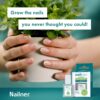 Nailner Ultimate All-in-One Nail Hardening Treatment – Nail Polish Strengthener – Clear Nail Varnish – Nail Strengthener for Damaged Nails – For Stronger, Harder, Healthier-Looking Nails – 10ml