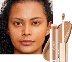 Oulac Concealer Full Coverage, Concealer for Under Eyes, Long Lasting Concealer, Multipurpose Make up Concealer, Moisturising & Hydrating Formula, Shade: W6 Honey 3.8 ml