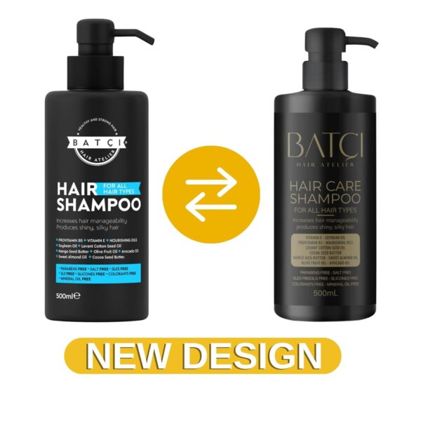Provitamin Shampoo - Paraben and Sulfate-Free, Deep Moisturizing and Strengthening, Suitable for All Hair Types, 500 ml