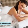 Amazerbst loofah,Shower Puff for Women and Men, Soft Body Scrubber Bath Sponge Set of 3