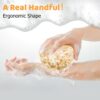 HZHSGLY 2 Pcs Sponges Bath, Gentle Honeycomb Bath Sponges Deep Cleaning, Dense Foam Sponges Shower Natural Sponge for Shower(Oval, One Size)