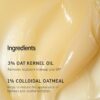 The INKEY List Mini Oat Cleansing Balm 50ml, Dissolves Makeup, Gentle Cleanser, Fragrance-free, Suitable For All Skin Types