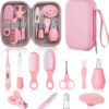 Baby Healthcare and Grooming Kit, Samton Newborn Essentials Stuff, Baby Safety Health Nursery Care Set with Nail Files Clippers, Hair Brush, Comb and More for New Born Infant Toddlers Boys Girls