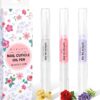 Makartt Cuticle Oil Pens - Nourishing Cuticle Oil for Nail Strengthener, Moisturizing, Natural Ingredients Nail Softener, Nail Oil Cuticle for Repairing Cracked and Dry, Ideal Cuticle Care Set 3PCS
