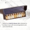 Aromatherapy Associates Discovery Collections Miniature Bath & Shower Oil Set, 10 x 3 ml, 100% Natural Formulation Infused Body Oil Body Treatment Home SPA