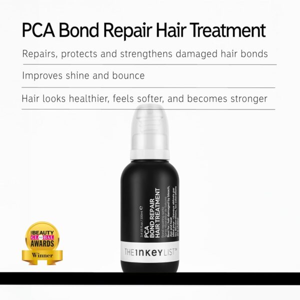 The Inkey List PCA Bond Repair Hair Treatment 100ml, For Hair Damaged by Bleach, Dye and Heat, Protects and Strengthens Hair, Vegan & Cruelty Free, Suitable For All Hair Types