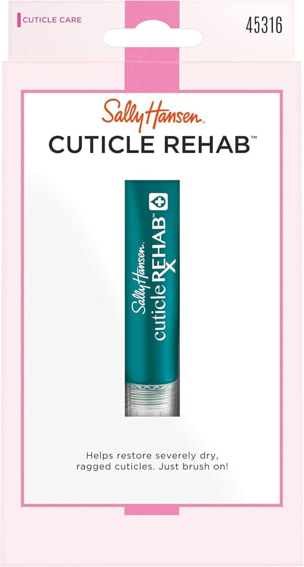 Sally Hansen Moisturising Cuticle Rehab Oil, for Restoring Dry Cuticles - 8.8 ml
