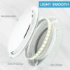 MIYADIVA Magnifying Mirror with Light, 20x Makeup Mirror with Light for Plucking Eyebrows