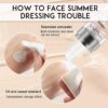 Find Back 2PACK TLM Flawless Colour Changing Warm Skin Tone Foundation,Naturally Blends Moisturizing Foundation Makeup,Long Lasting Poreless Liquid Cover Concealer SPF 15 for Face Makeup, Beige
