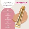 Dermacol - Full Coverage Foundation, Liquid Makeup Matte Foundation with SPF 30, Waterproof Foundation for Oily Skin, Acne, & Under Eye Bags, Long-Lasting Makeup Products, 30g - Shade 218