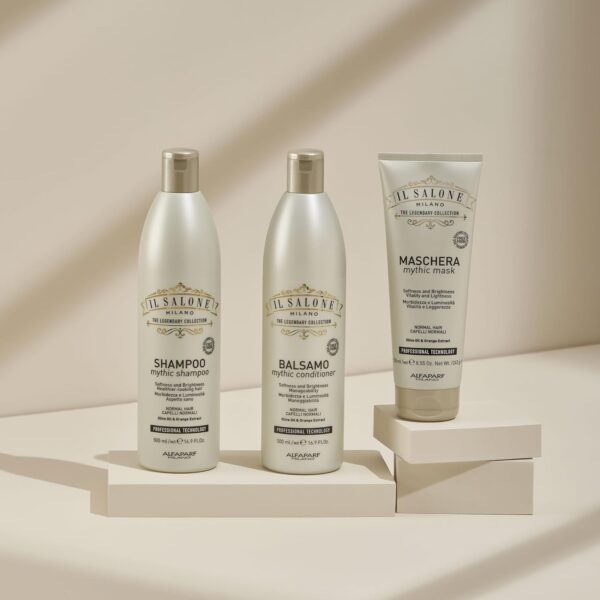 71bkojRTTGL._SL1500_.jpg Il Salone Milano Professional Mythic Conditioner - Detangling Conditioner Formulated with Olive Oil + Orange Extract for Increased Shine and Manageability - Salon-Quality Hair Care (16.9 oz / 500 ml)