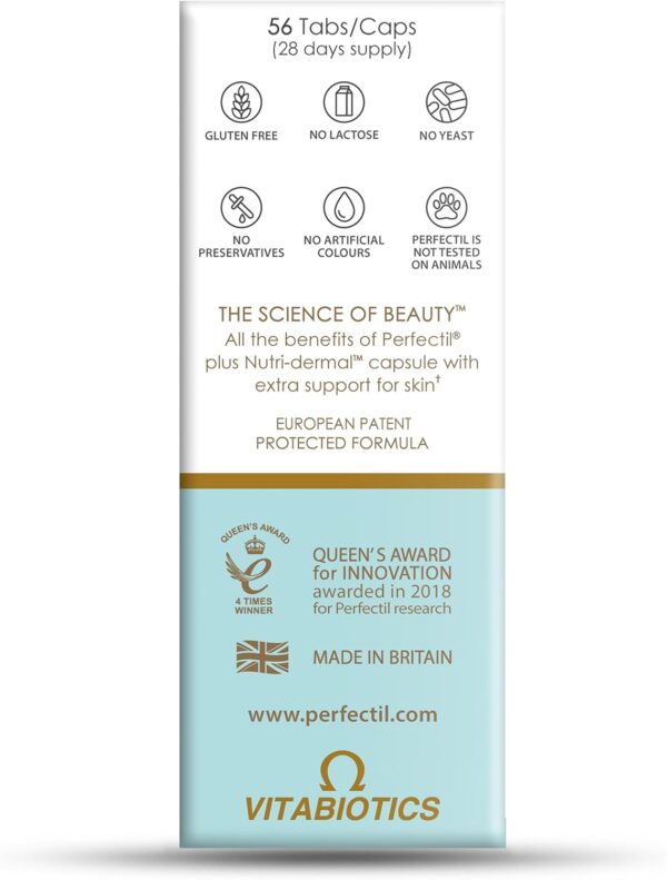 Perfectil Skin Beauty Supplement Tablets, by Vitabiotics