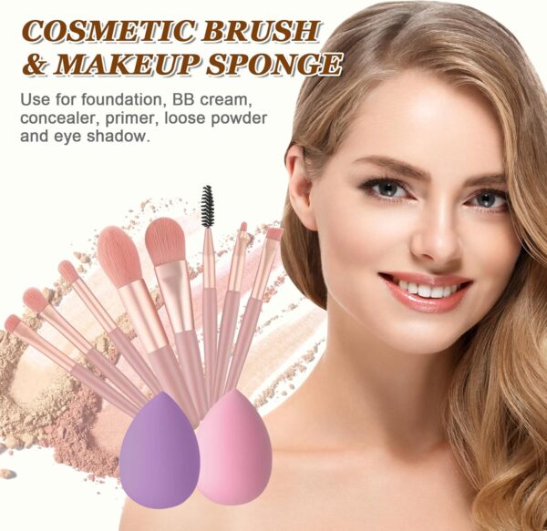 Muiefe Makeup Set, All in One Make Up Starter Kit, Cosmetic Makeup Bundle Include Eyeshadow Palette Foundation Lip Gloss Concealer Eyeliner Mascara, Makeup Gift Sets for Women & Teenage Girls