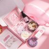 71cBycVpoRL._AC_SL1500_.jpg Pamper Gifts For Women, Birthday Pamper Hamper Mum Self Care Gift Set Relaxation Bath Gift Care Package For Her, Shower Steamers for Women Gifts Pamper Kit Shower Bombs Gift For Best Friend Girls Wife