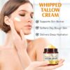 Beef Tallow for Skin,Meifenla Tallow and Honey Cream Natural Tallow Face Moisturizer, Organic Hydrating Beef Tallow Balm Deeply Moisturizing for Face & Body Skin Care