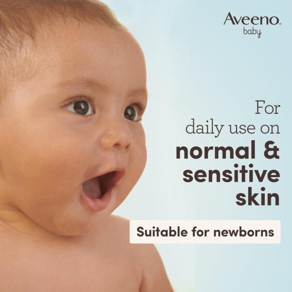 Aveeno Baby, Daily Care Moisturising Lotion, for Sensitive Skin, Unscented, 6 x 75ml