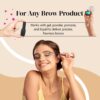 Keshima Duo Eyebrow Brush - Premium Quality Angled Eye Brow Brush and Spoolie
