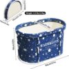 Portable Foldable Bathtub, Adults Soaking Bathtub for Shower, Sauna Bath Tub for Family, Quick Opening and Folding (Blue)