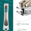 Manicure Set with Portable Travel Case,Nail Clippers Gift and Family Set, Medical Grade Stainless Steel(4 Pieces) (Mr-6105)