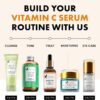 Vitamin C Face Serum - Hyaluronic Acid, Retinol, & Vit E - Anti Aging Facial Brightening Serum for Skin Care - Timeless Pure Vitamin C Serum for Face Dark Spots, Vit C Serum Oil, Face Serum for Women